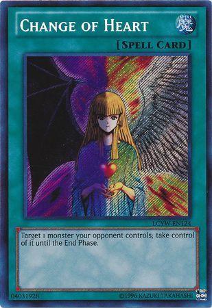 Change of Heart LCYW-EN124 YuGiOh Legendary Collection 3: Yugi's World Mega Pack