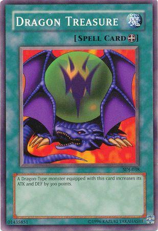 Dragon Treasure SDJ-038 YuGiOh Starter Deck: Joey