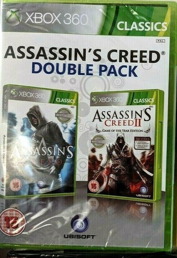 Assassin's Creed Double Pack PAL Xbox 360