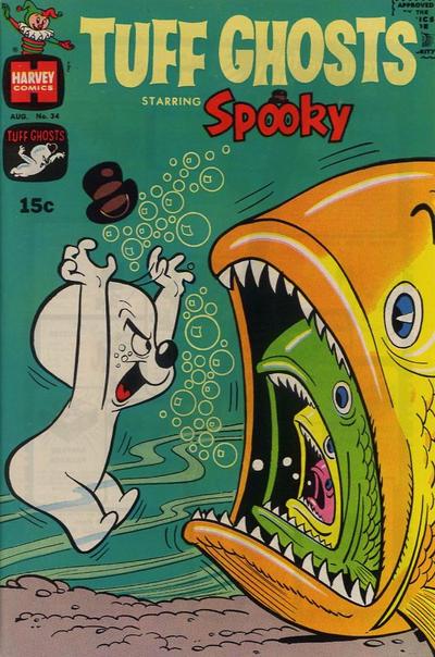 Tuff Ghosts Starring Spooky #34 (1969) Comic Books Tuff Ghosts Starring Spooky