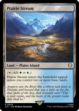 Prairie Stream #324 Magic Lord of the Rings Commander