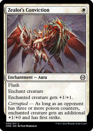 Zealot's Conviction #39 Magic Phyrexia: All Will Be One