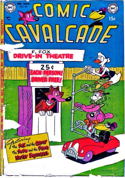 Comic Cavalcade #55 (1953) Comic Books Comic Cavalcade