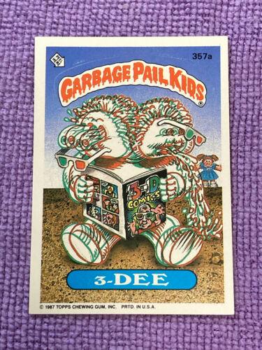 3-DEE #357a 1987 Garbage Pail Kids