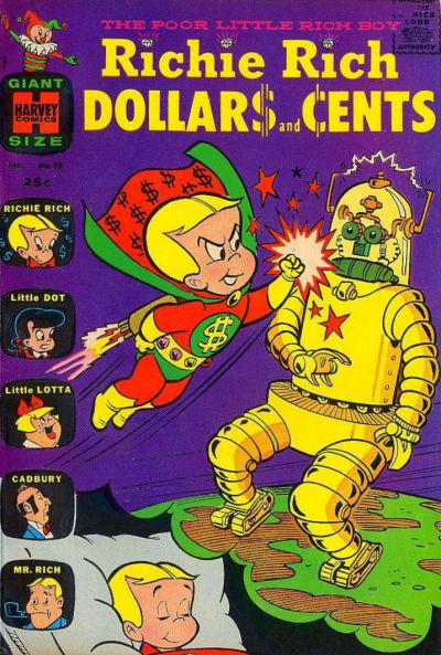 Richie Rich Dollars and Cents #16 (1966) Comic Books Richie Rich Dollars and Cents