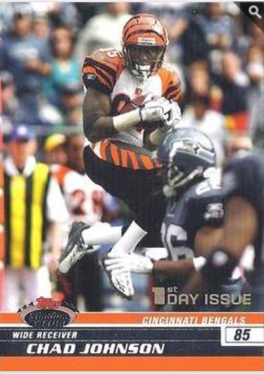 Chad Johnson #50 Football Cards 2008 Stadium Club