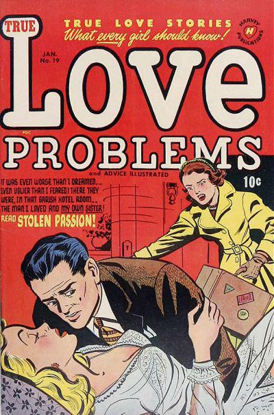 True Love Problems and Advice Illustrated #19 (1953) Comic Books True Love Problems and Advice Illustrated