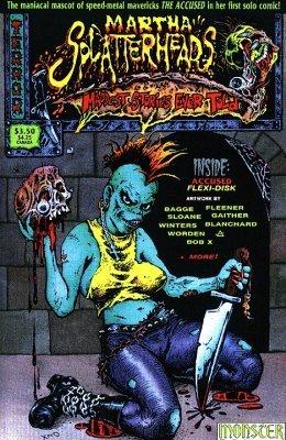 Martha Splatterheads: Weirdest Stories Ever Told #1 (1992) Comic Books Martha Splatterheads: Weirdest Stories Ever Told