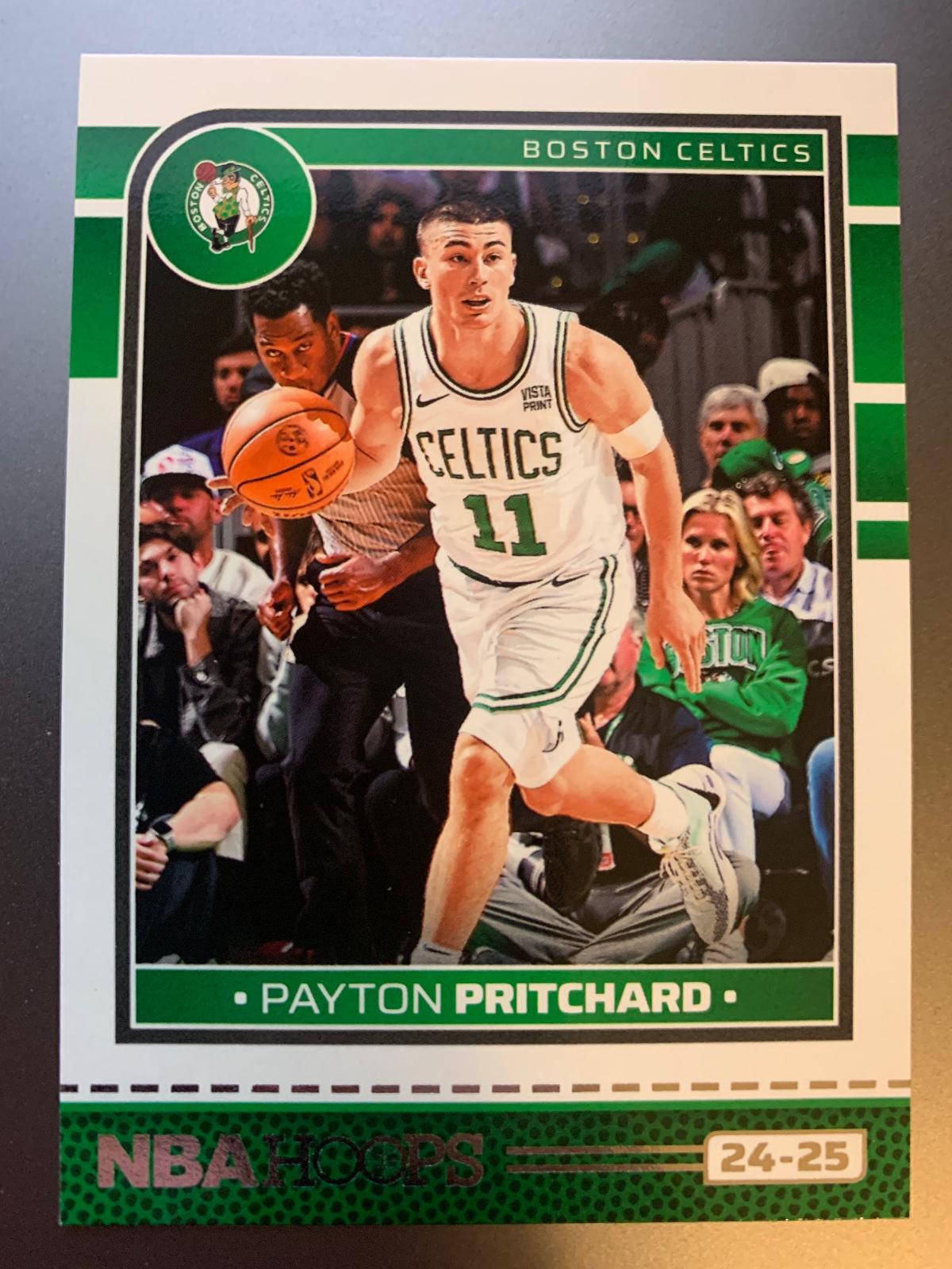 Payton Pritchard #179 Basketball Cards 2024 Panini NBA Hoops