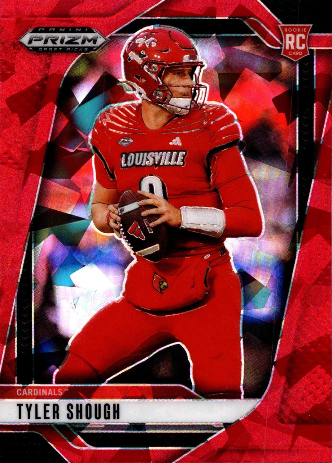 Tyler Shough [Red Ice] #49 Prices | 2025 Panini Prizm Draft Picks