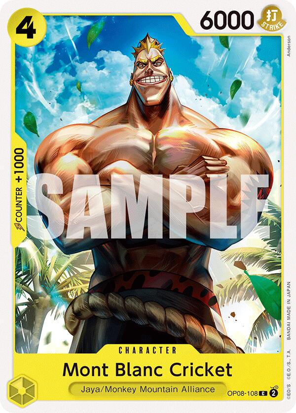 Mont Blanc Cricket OP08-108 One Piece Two Legends