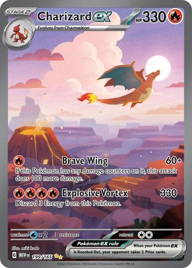 Charizard ex #199 Cover Art