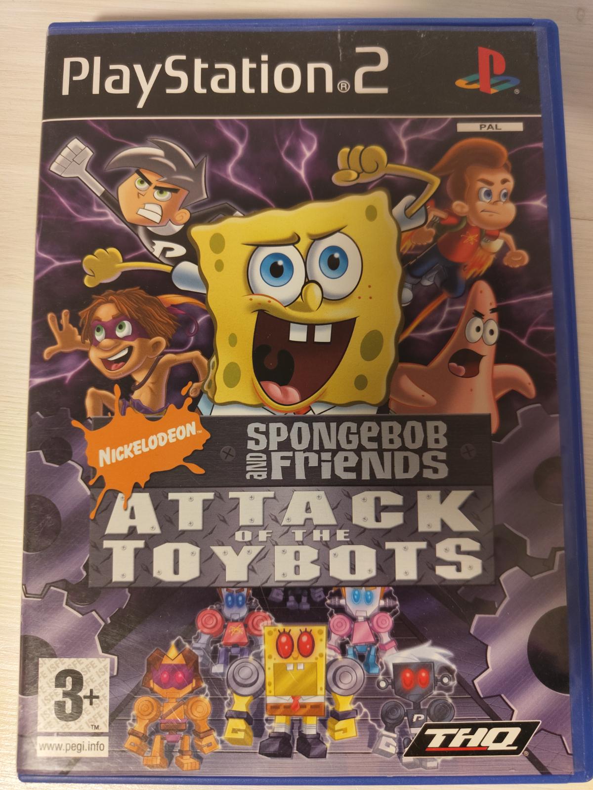 SpongeBob And Friends: Attack Of The Toybots PAL Playstation 2