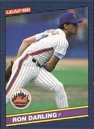 Ron Darling #221 Baseball Cards 1986 Leaf