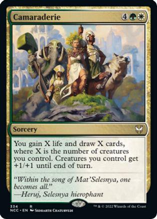 Camaraderie #334 Magic New Capenna Commander