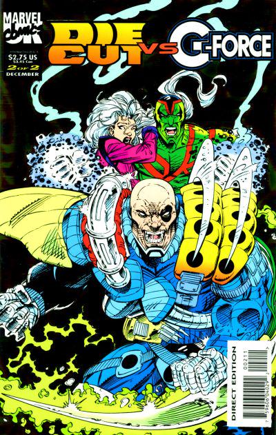 Die-Cut vs. G-Force #2 (1993) Comic Books Die-Cut vs. G-Force