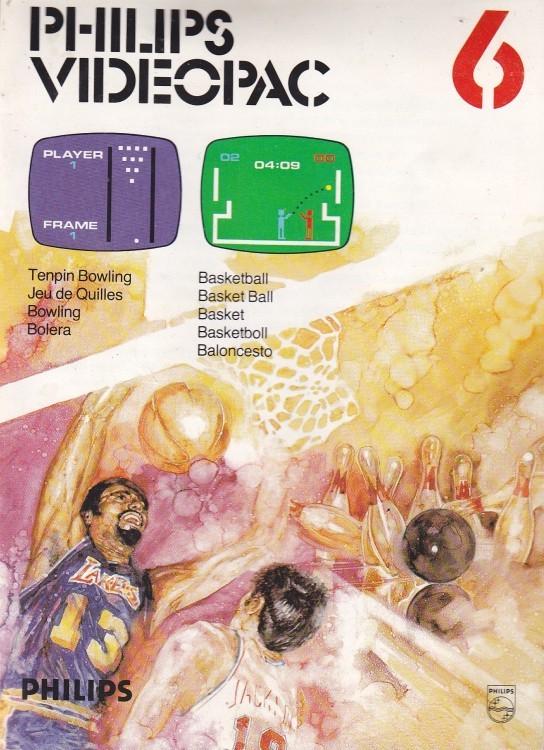 6. Bowling & Basketball PAL Videopac G7000