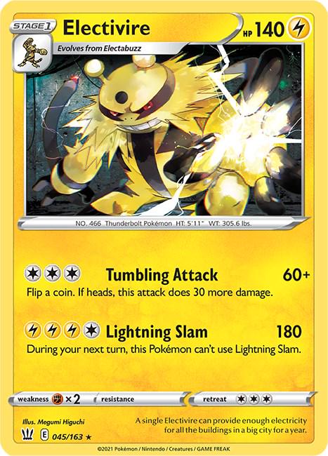 Electivire #45 Pokemon Battle Styles