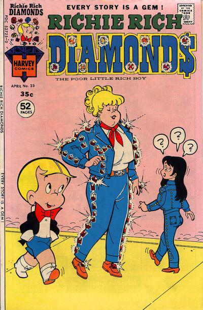 Richie Rich Diamonds #23 (1976) Comic Books Richie Rich Diamonds