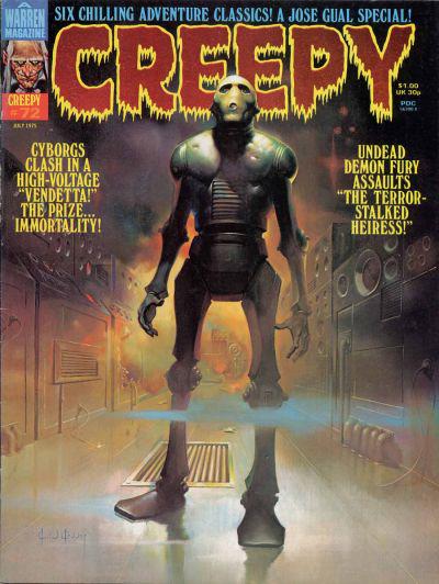 Creepy #72 (1975) Comic Books Creepy