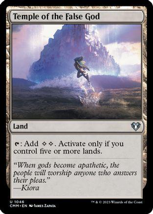 Temple of the False God #1046 Magic Commander Masters