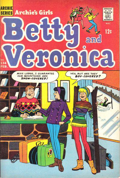 Archie's Girls Betty and Veronica #134 (1967) Comic Books Archie's Girls Betty and Veronica