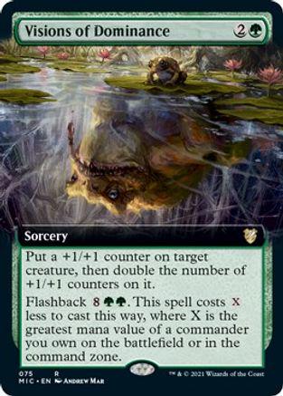 Visions of Dominance #75 Magic Midnight Hunt Commander