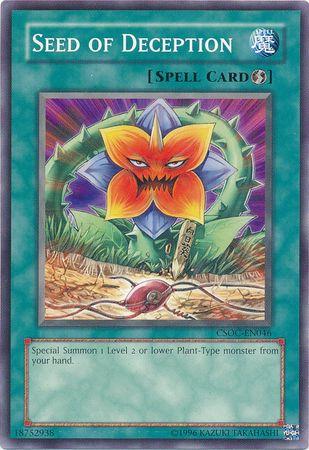 Seed of Deception CSOC-EN046 YuGiOh Crossroads of Chaos