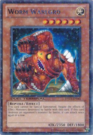 Worm Warlord DT03-EN081 YuGiOh Duel Terminal 3