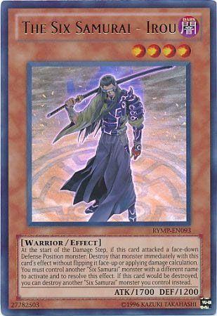 The Six Samurai - Irou RYMP-EN093 YuGiOh Ra Yellow Mega Pack