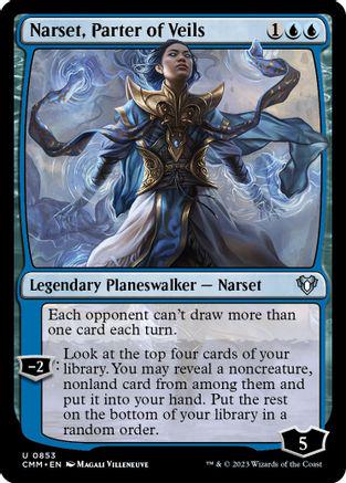 Narset, Parter of Veils #853 Magic Commander Masters