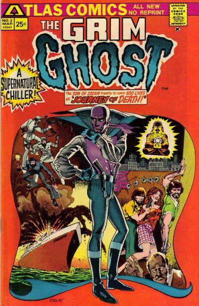 The Grim Ghost #2 (1975) Comic Books The Grim Ghost