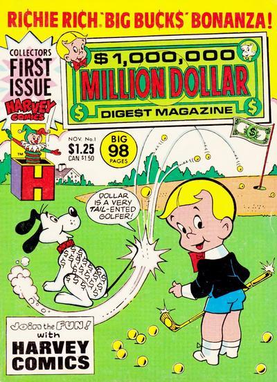 Richie Rich Million Dollar Digest #1 (1986) Comic Books Richie Rich Million Dollar Digest