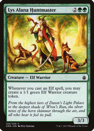 Lys Alana Huntmaster #126 Magic Commander Anthology