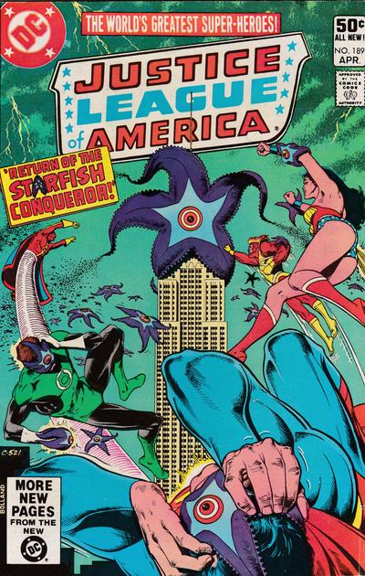 Justice League of America #189 (1981) Comic Books Justice League of America