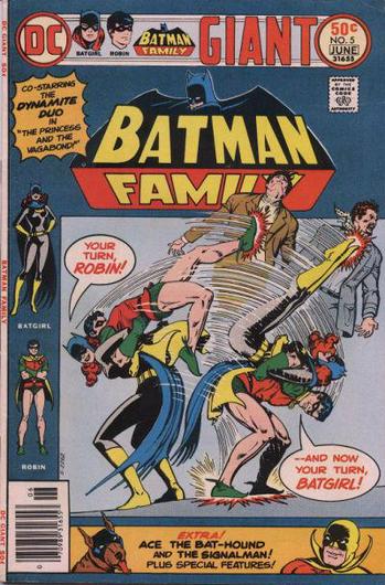Batman Family #5 (1976) Cover Art