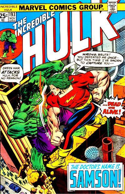 The Incredible Hulk #193 (1975) Comic Books Incredible Hulk