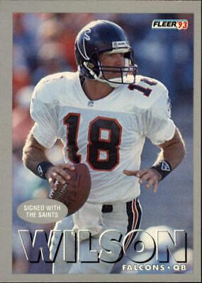 Wade Wilson #37 Football Cards 1993 Fleer