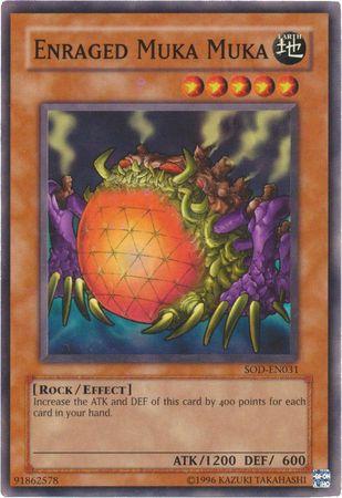 Enraged Muka Muka SOD-EN031 YuGiOh Soul of the Duelist