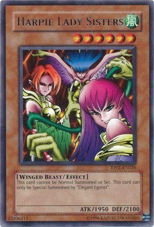 Harpie Lady Sisters RP01-EN026 YuGiOh Retro Pack