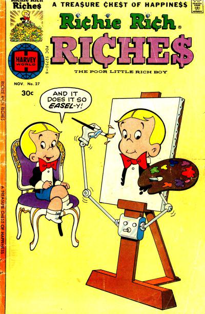 Richie Rich Riches #27 (1976) Comic Books Richie Rich Riches