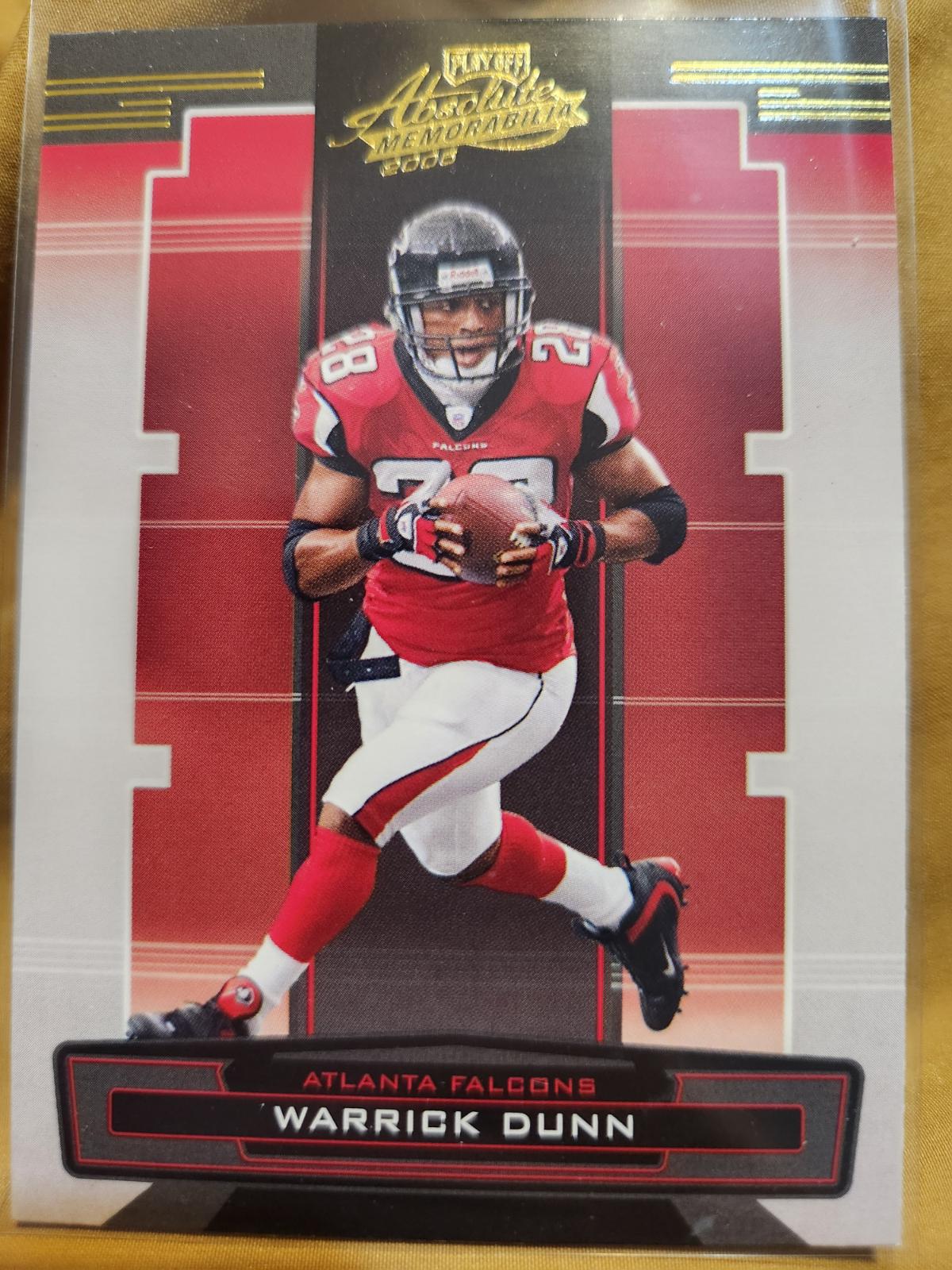 Warrick Dunn #9 2005 Playoff Absolute Memorabilia Football
