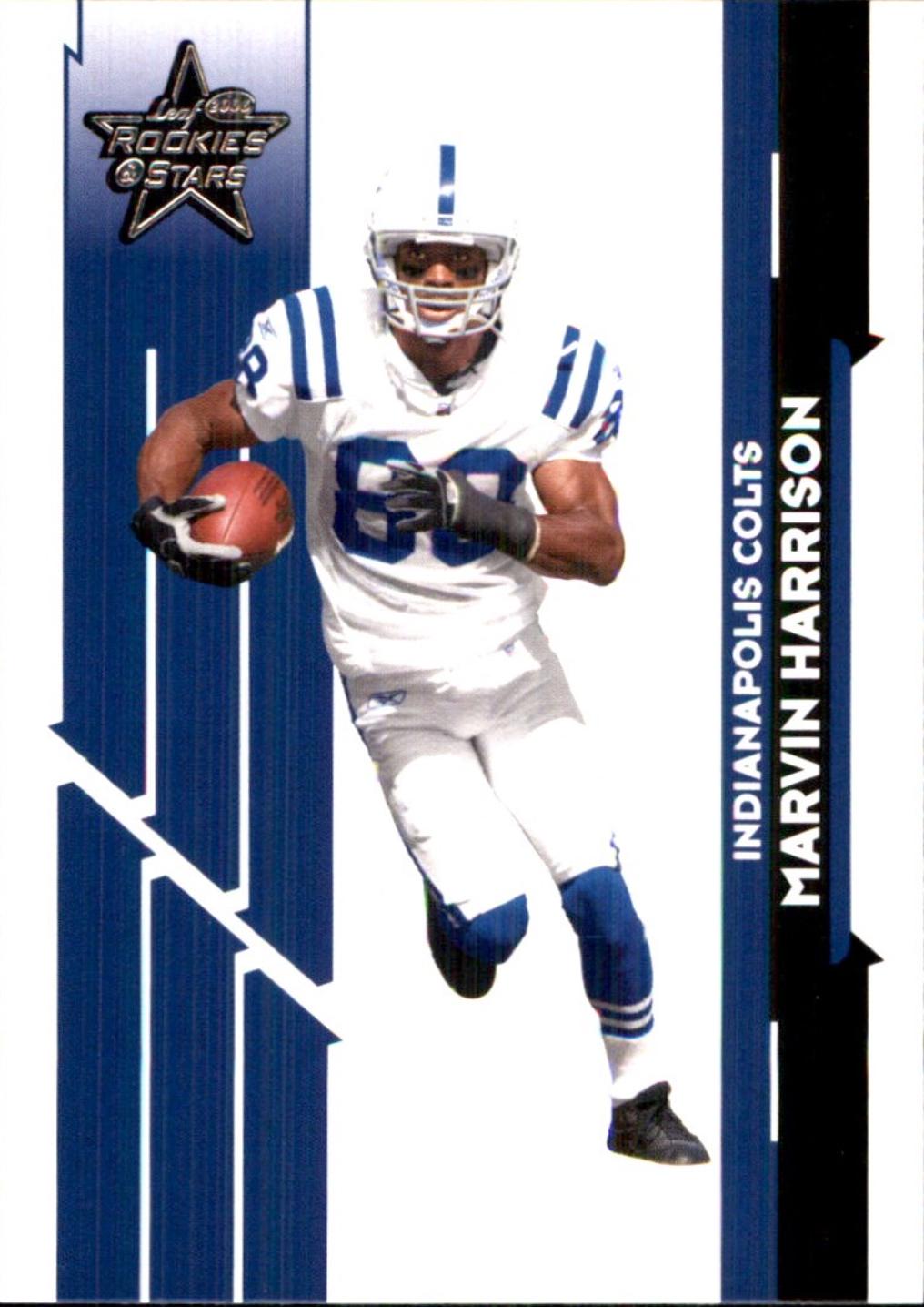 Marvin Harrison #47 2006 Leaf Rookies & Stars Football