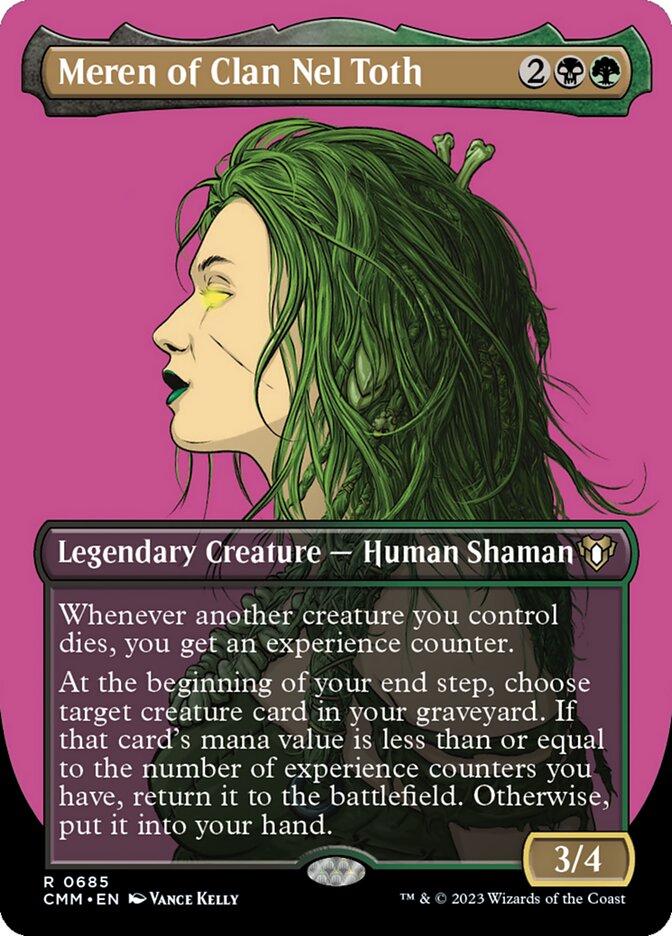 Meren of Clan Nel Toth #685 Magic Commander Masters