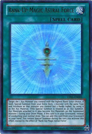 Rank-Up-Magic Astral Force LVAL-EN059 YuGiOh Legacy of the Valiant