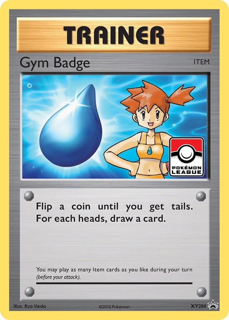 Gym Badge #XY204 Pokemon Promo