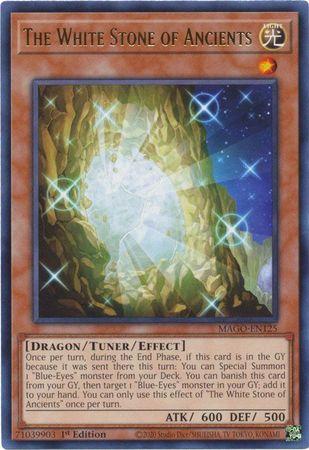 The White Stone of Ancients MAGO-EN125 YuGiOh Maximum Gold