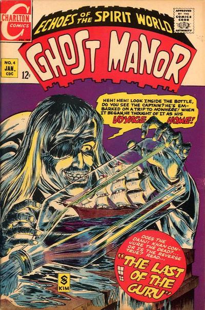 Ghost Manor #4 (1969) Comic Books Ghost Manor