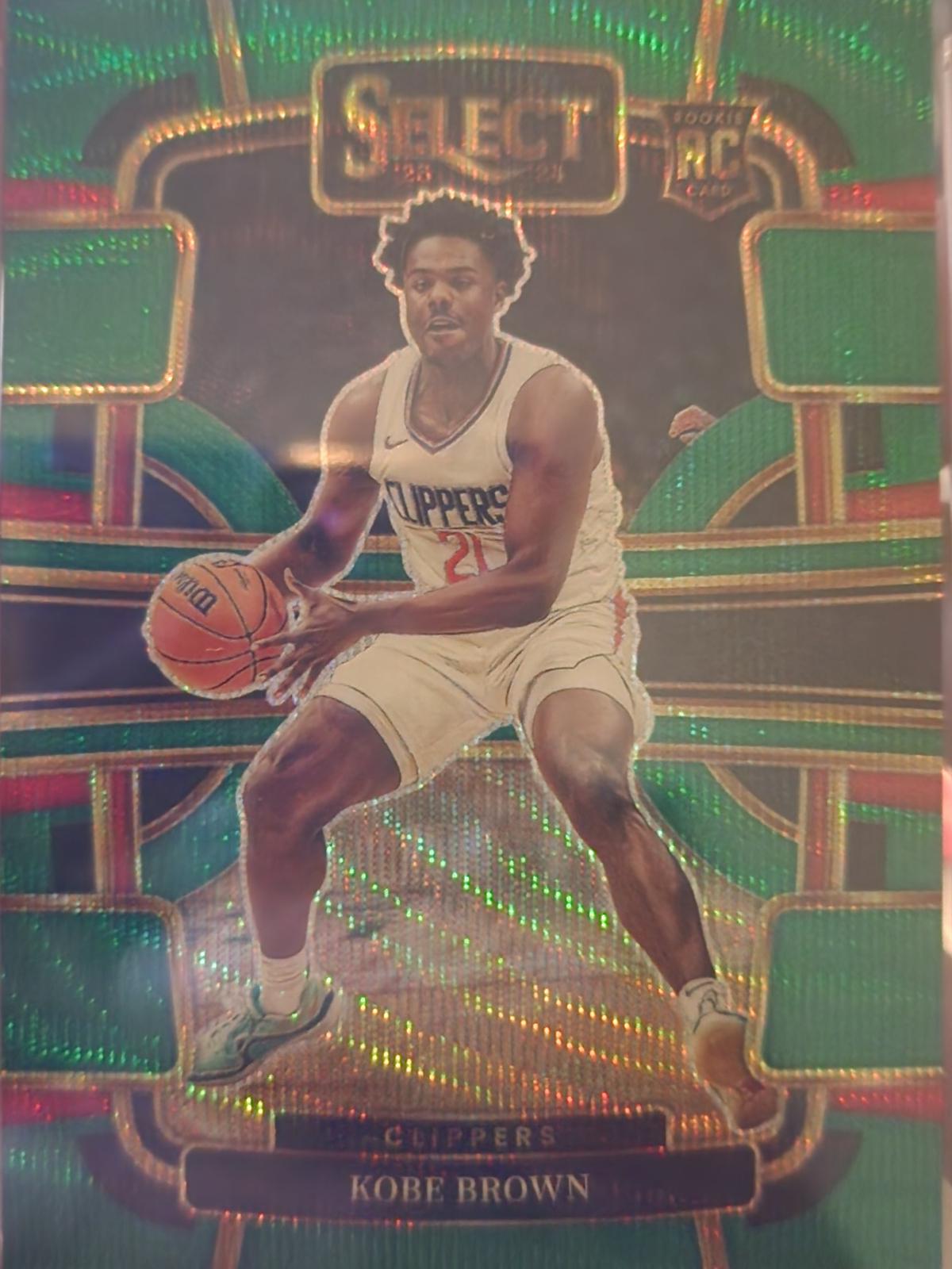 Kobe Brown [Wave Green Prizm] #79