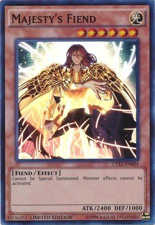 Majesty's Fiend CT12-EN004 YuGiOh 2015 Mega-Tins